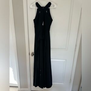 BCBGMaxAzria Black Backless Dress